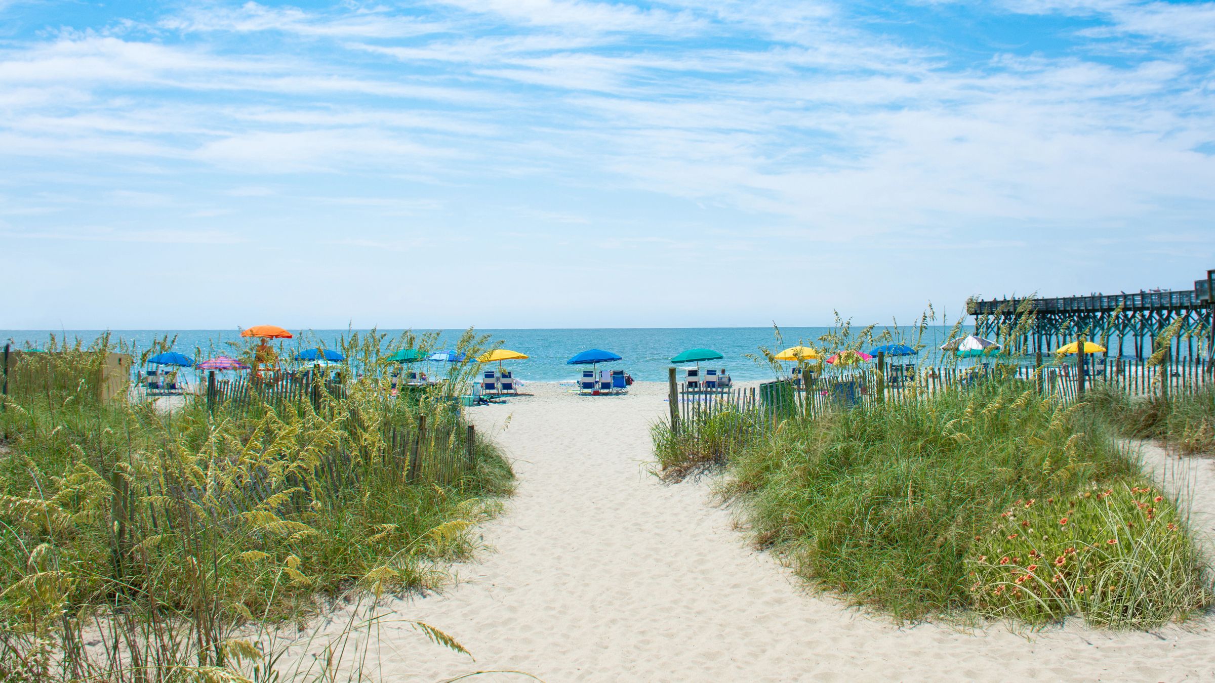 Beach Near our Myrtle Beach Vacation Rentals